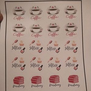 Self Care stickers, Affirmation stickers
